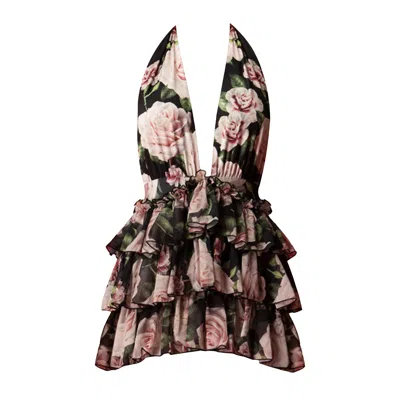Nur Karaata Women's Florentina Bloom Mini Dress