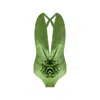 Nur Karaata Women's Green Faena Swimsuit In Green