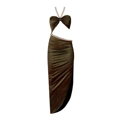 Nur Karaata Women's Green Sophia Dress