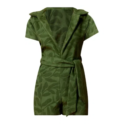 Nur Karaata Women's Green Veronica Jumpsuit