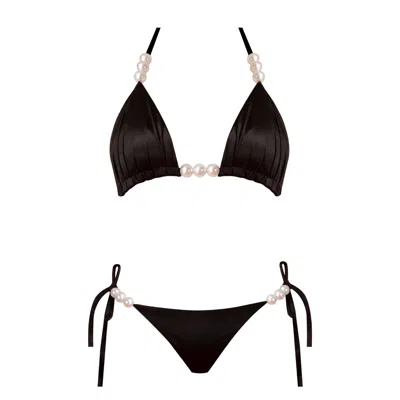 Nur Karaata Women's Ivy Black Bikini