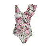 Nur Karaata Women's Lilac Rose Swimsuit In Purple