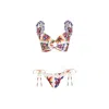 Nur Karaata Women's Lily Sicilia Short Waist Bikini Set