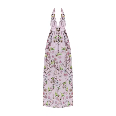 Nur Karaata Women's Pink Coastal Glow Dress