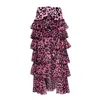 Nur Karaata Women's Pink / Purple Carter Pink Leo Skirt In Pink/purple