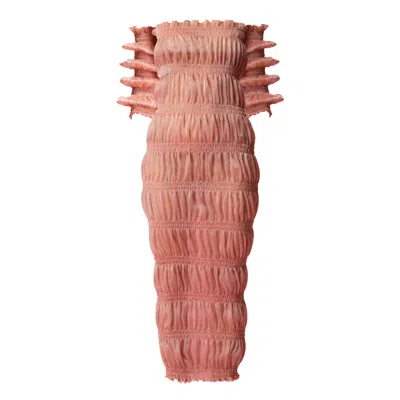 Nur Karaata Women's Pink / Purple Coco Pink Cover Up In Pink/purple