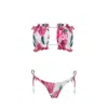 Nur Karaata Women's Pink / Purple Sun Bikini Set In Pink/purple
