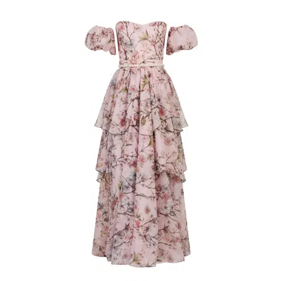 Nur Karaata Women's Provence Poème Pink Gown