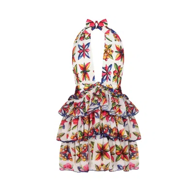 Nur Karaata Women's Sicilia Bellano Dress In Multi
