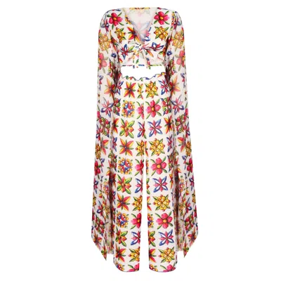Nur Karaata Women's Siciliana Set In Multi