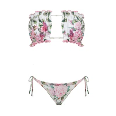 Nur Karaata Women's Sun Rose Bikini Set