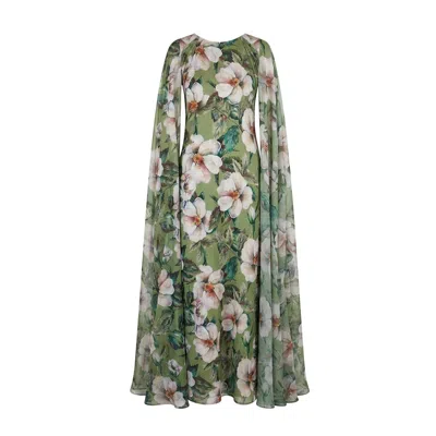 Nur Karaata Women's Whisper Wind Green Gown