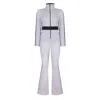 Nur Karaata Women's White Crans Montana Skisuit In White