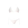 Nur Karaata Women's White Eliza Bikini In White
