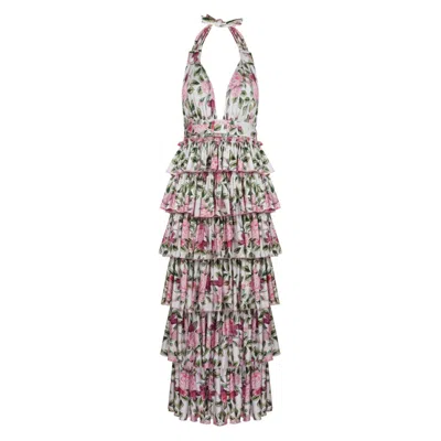 Nur Karaata Women's White Florentina Dress