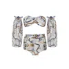 Nur Karaata Women's White Madison Tropezienne Bikini Set In White
