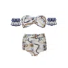 Nur Karaata Women's White Marigold Tropezienne Bikini Set In White