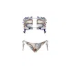 Nur Karaata Women's White Sun Tropezienne Bikini Set In White