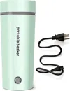 Nura Home Electric Travel Kettle, Portable Electric Kettle, Mini Hot Water Boiler, Small Travel Tea Kettle Fas In Green