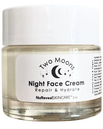 Nureveal Skincare Nurevealskincare Unisex 2oz Two Moons Night Cream - Repair And Hydrate