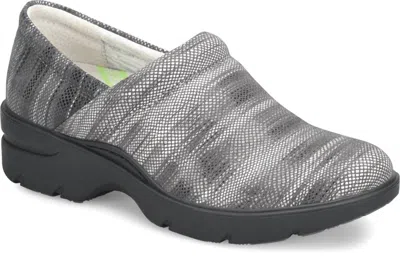 Nurse Mates Indya Wide Width In Grey Multi In Silver