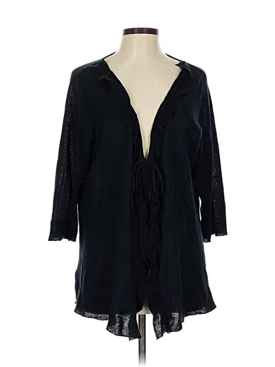 Pre-owned Nurture Cardigan Sweater In Black