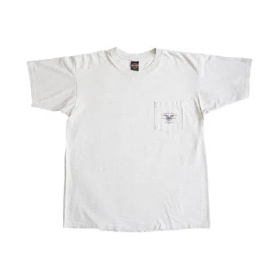 Maison Des Nus Men's Grey Vintage Harley Davidson Tee In Gray