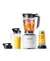 Nutribullet 1400 Watts Smartsense Blender Combo In Matte White