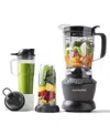 Nutribullet Blender Full Size Combo 1200 Watt 64 oz In Gray