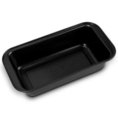 Nutrichef 10” Non Stick Loaf Baking Pan, Deluxe Gray Carbon Steel Pan, Commercial Grade Restaurant Quality For In Matte Black