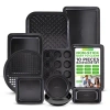 Nutrichef 10 Piece Bakeware Set In Black