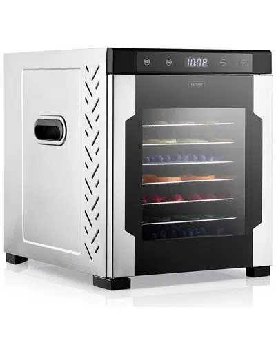 Nutrichef 10 Shelf Food Dehydrator In Black