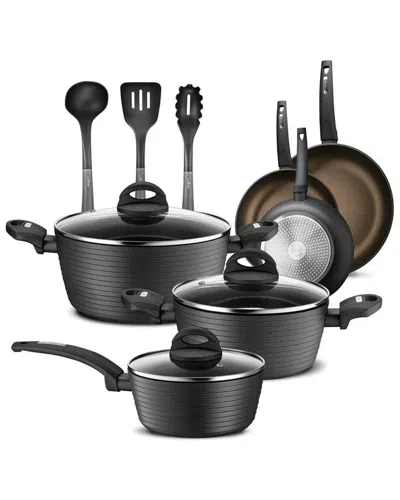 NUTRICHEF NUTRICHEF 12PC STAINLESS STEEL KITCHENWARE