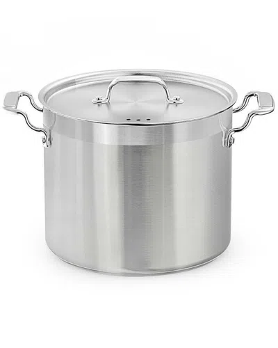 Nutrichef 12qt Stockpot In Silver