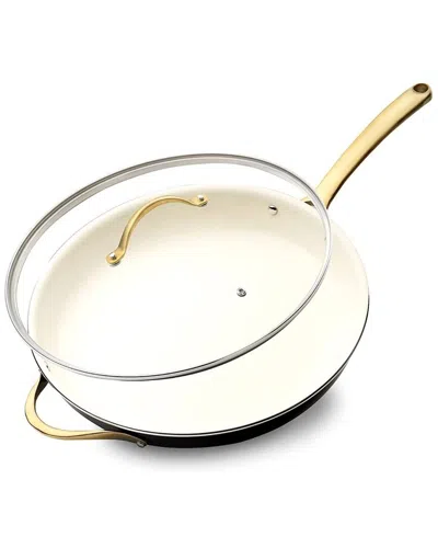 Nutrichef 14in Frypan With Help Handle In Multi