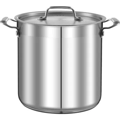 Nutrichef 20 Qt. Stainless Steel In Stainless Steel;silver