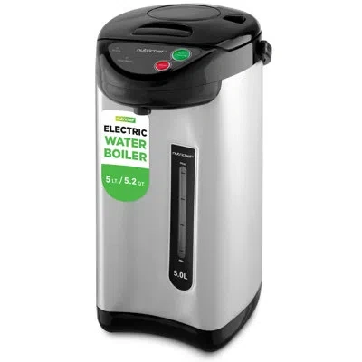 Nutrichef 5 Liter Electric Water Boiler & Warmer - Digital Hot Pot Water Kettle, With 5 Temperature Settings A