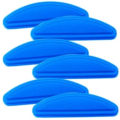 Nutrichef 6 Piece Silicone Bakeware Set In Blue