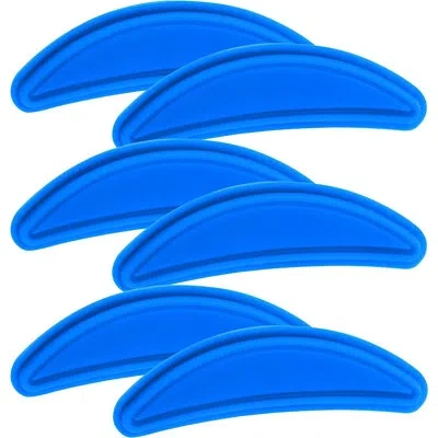 Nutrichef 6 Piece Silicone Bakeware Set In Blue