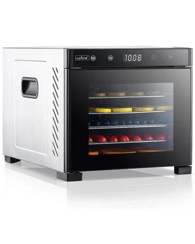 Nutrichef 6 Shelf Food Dehydrator In Black