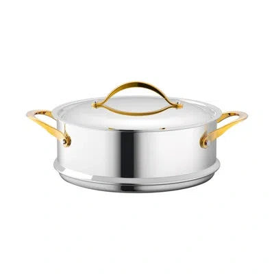 Nutrichef 8 Qt. Stainless Steel Steamer Pot With Lid