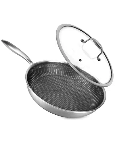 Nutrichef 8in Fry Pan In Silver