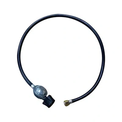 Nutrichef Aluminum Hose Pot In Black