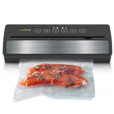 Nutrichef Automatic Food Vacuum Sealer In Silver