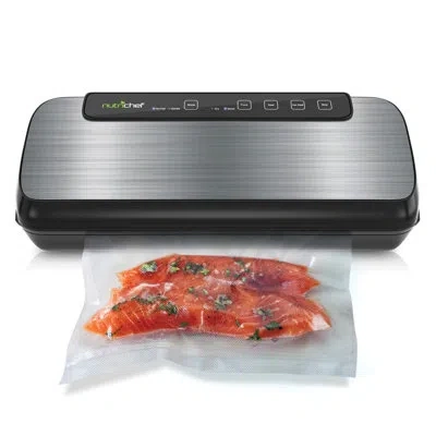 Nutrichef Automatic Vacuum Sealer System In Silver