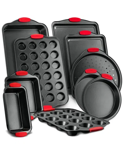NUTRICHEF NUTRICHEF CARBON STEEL BAKEWARE SET