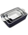 Nutrichef Ceramic Bakeware In Black