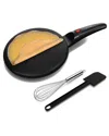 Nutrichef Crepe Maker In Black