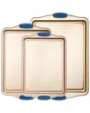 Nutrichef Kitchen Oven Baking Pans In Gold