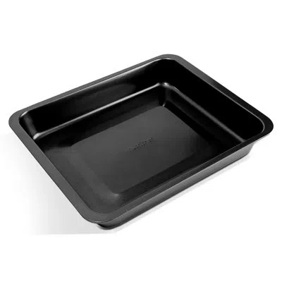 Nutrichef Non Stick Baking Pan, Black Carbon Steel Bake Pan, Commercial Grade Restaurant Quality Metal Bakewar